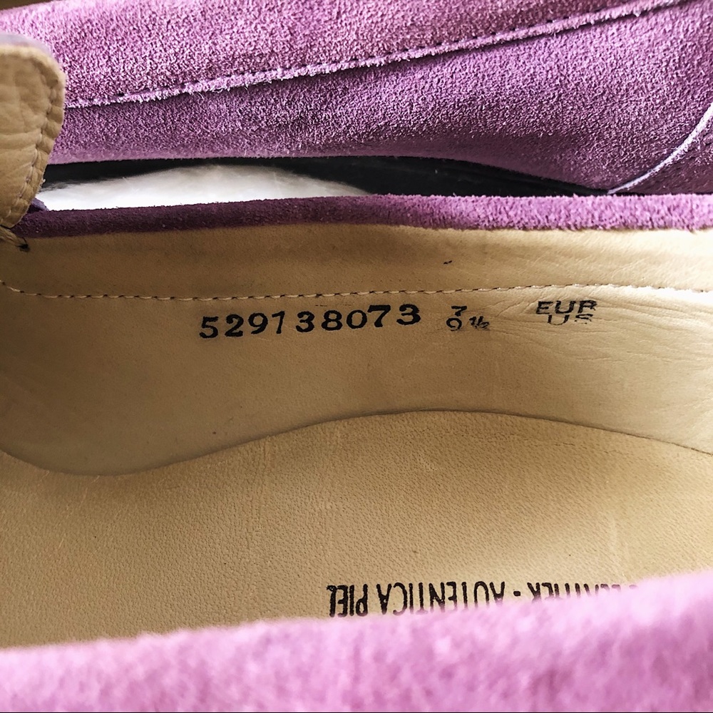 Mephisto Lavender Suede Loafers - Picture 8 of 8